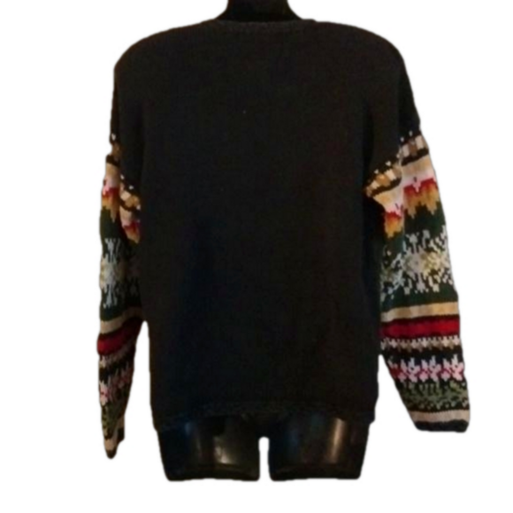 Christmas Sweater by Tiara. Vintage/ retro, even has the shoulder pads!! Medium. - Picture 6 of 12